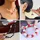 1Strand Handmade Lampwork Beads Strands(LAMP-TA0001-84A)-5