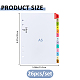Rectangle Paper Notebook Index Divider Sheets(AJEW-WH0796-78A)-2