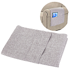 Fibre Sofa Armrest Cover, Dustproof Cover, Light Grey, 1140x448x2mm(AJEW-WH0475-62)
