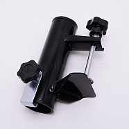 Steel & ABS Plastic Umbrella Holder, for Courtyard, Black, 165x46~71x99mm, Hole: 40mm(AJEW-WH0188-29)