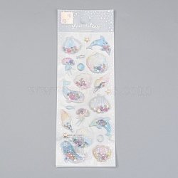 Epoxy Resin Sticker, for Scrapbooking, Travel Diary Craft, Mixed Patterns, 0.9~3x0.5~2.9cm(X-DIY-B009-06A)