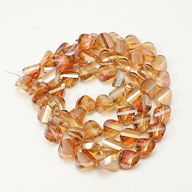 Electroplate Glass Beads Strands(EGLA-J018-M)-3