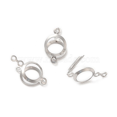 Stainless Steel Color Flat Round 316 Surgical Stainless Steel Links