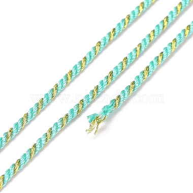 1.2mm Pale Turquoise Polyester Thread & Cord