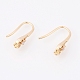 Brass Earring Hooks(X-KK-T029-107G)-2