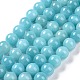 Chapelets de perles rondes en jade de Mashan naturelle(G-D263-6mm-XS28)-1