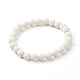 Shell Shape Cubic Zirconia Charm Stretch Bracelets Set for Teen Girl Women(X1-BJEW-JB06850-04)-5