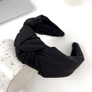 Cloth Hair Bands, Black, 175x125mm