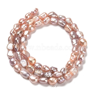 Natural Cultured Freshwater Pearl Beads Strands(PEAR-E016-090)-2