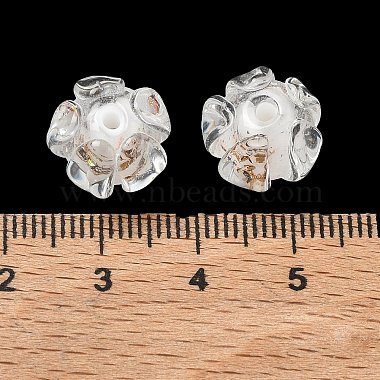 Handmade Gold Foil Lampwork Beads(LA-CBABC67-01C)-3