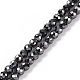 Electroplate Non-magnetic Synthetic Hematite Beads Strands(G-L487-C-15)-1
