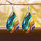 Imitation Leather Dangle Earrings(FS-WGEB56E-01)-1