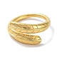 Brass Open Cuff Rings for Women(RJEW-E292-21G)-2