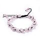 Bracelets réglables de perles tressées avec cordon en nylon(BJEW-JB04520-01)-1