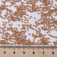 MIYUKI Round Rocailles Beads, Japanese Seed Beads, (RR4457) Duracoat Dyed Opaque Cedar, 15/0, 1.5mm, Hole: 0.7mm, about 5555pcs/bottle, 10g/bottle(SEED-JP0010-RR4457)