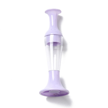 Standable Vase Plastic Diamond Painting Point Drill Pen, Able to Hold Diamond, Diamond Painting Tools, Purple, 115x40mm, Inner Diameter: 20.5mm, Hole: 1.8mm