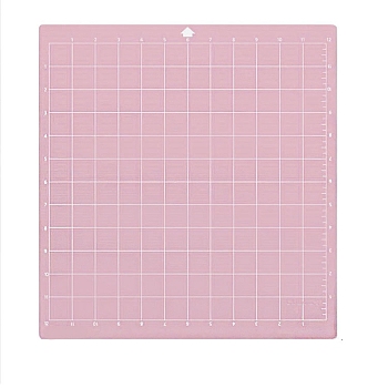 Square PVC Cutting Mat, Cutting Board, for Craft Art, Misty Rose, 35.6x33cm