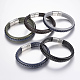Geflochtenen Lederband Armbänder(BJEW-H561-01)-1