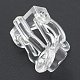Eco-friendly Plastic Clip-on Earring Findings(KY-G013-01B)-3