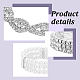 anattasoul 8 pcs 8 ensemble de bracelets de tennis en strass cristal style(BJEW-AN0001-48)-3