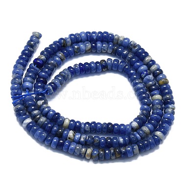 Natural Sodalite Beads Strands(G-K245-B02-01)-2