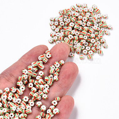 6/0 perles de rocailles en verre transparent de couleurs opaques(SEED-F003-04A-07)-4