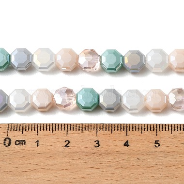 Electroplated Glass Beads Strands(EGLA-A048-01A-05)-3