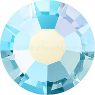 Preciosa&reg Crystal Hotfix Flatback Stones, Czech Crystal, Round(438 11 612 Chaton Rose VIVA 12 &reg), 60010 200 Aqua Bohemica AB, SS8(2.3~2.5mm)(Y-PRC-HSS8-60010-200)