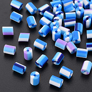 Fixed Mixed 3 Style Handmade Polymer Clay Beads, Column, Mixed Color, 5x3.5~7mm, Hole: 1.8mm(CLAY-S096-012D)