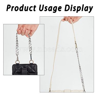 Elite Aluminum Curb Chain Bag Shoulder Straps(FIND-PH0010-39P)-3