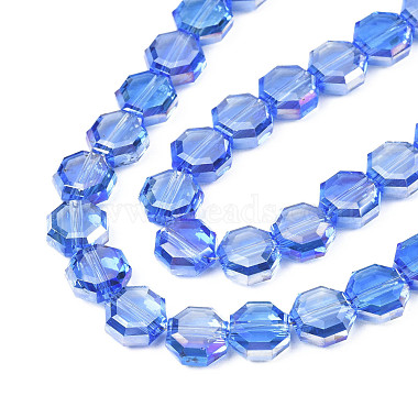 Electroplate Transparent Glass Beads Strands(EGLA-N002-27-C03)-3