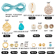 ARRICRAFT DIY Natural Shell & Gemstone Stretch Bracelet Making Kit(DIY-AR0002-51)-2