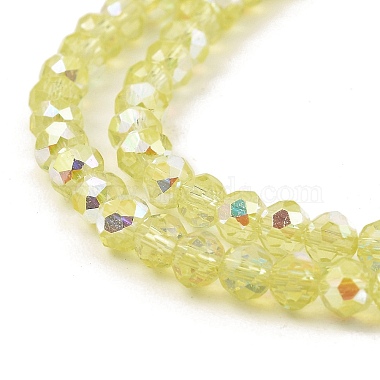 Baking Painted Transparent Glass Beads Strands(DGLA-A034-J4mm-B05)-3