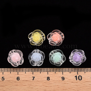 Perles en acrylique transparente(X-TACR-S152-20A)-4