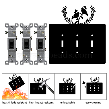 decoraciones de interruptor de luz de hierro(AJEW-WH0238-021)-3