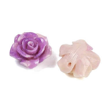 合成サンゴ3のd花はビーズをバラ(CORA-A005-14mm-27)-4