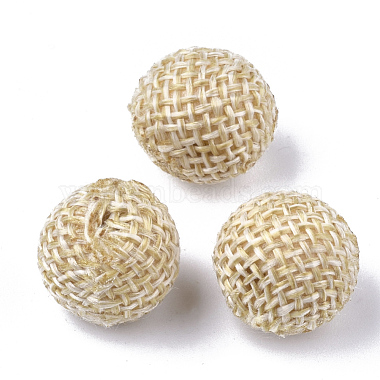 14mm PapayaWhip Round Others Beads