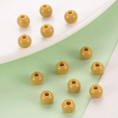 Perles acryliques opaques(X-MACR-S370-C6mm-29)-6