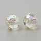 Perles en acrylique transparente(TACR-Q241-06-6mm)-2
