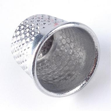 Aluminum Finger Thimbles Metal Shield Sewing Grip Protector(FIND-R032-06P)-2