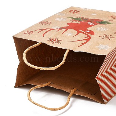 Christmas Theme Rectangle Paper Bags(CARB-F011-01C)-5