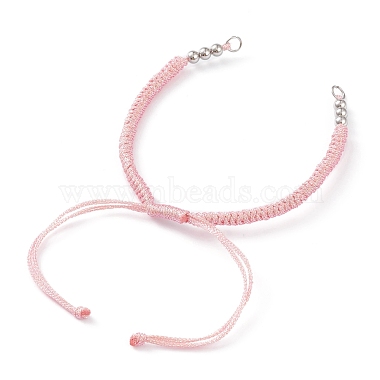 Adjustable Braided Polyester Cord Bracelet Making(AJEW-JB00849)-5