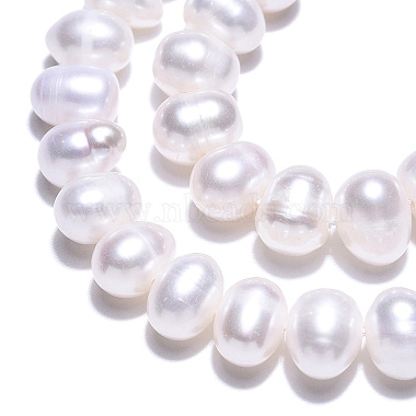 brins de perles de culture d'eau douce naturelles(PEAR-N013-06V)-5