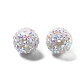 Acrylic Rhinestone Ball Beads(OACR-A035-01A)-2
