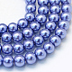 Chapelets de perles rondes en verre peint(X-HY-Q003-6mm-09)-1