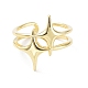 Brass Open Cuff Rings(RJEW-D016-02G)-2