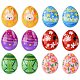 12Pcs 6 Colors Easter Cartoon Opaque Resin Cabochons(RESI-FS0001-56)-1