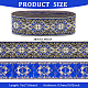 Ethnic Style Embroidery Polyester Ribbons(OCOR-WH0070-04C)-2
