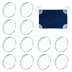 Glass Fabric Sewing Weights, Model Weights for Sewing or Cutting, Flat Round, Clear, 78x12mm(AJEW-WH0643-137)