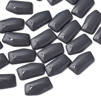 Opaque Acrylic Cabochons, Nuggets, Gray, 27x14.5x5mm, about 300pcs/500g